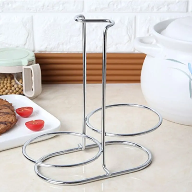 

Stainless Steel Spoon Rest Vertical Seat Holder Stand Storage Rack Cookware Organizer Kitchen Accessories Cooking Tools