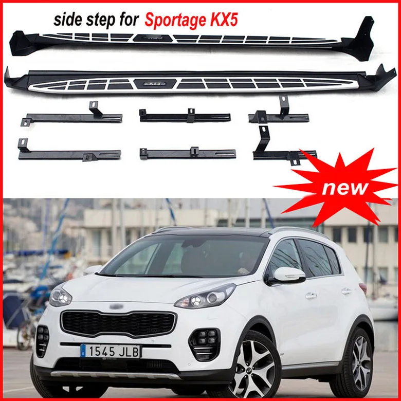 Для KIA Sportage KX5, боковая панель, ходовая панель, педаль-,2 моделей, ISO9001 качество, топ завод, в Азию - Название цвета: Hot model