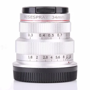 

new 34mm F1.8 APS-C camera Lens for Olympus Panasonic MTF M4/3 Mount PenF E-M5 EM10 Mark II