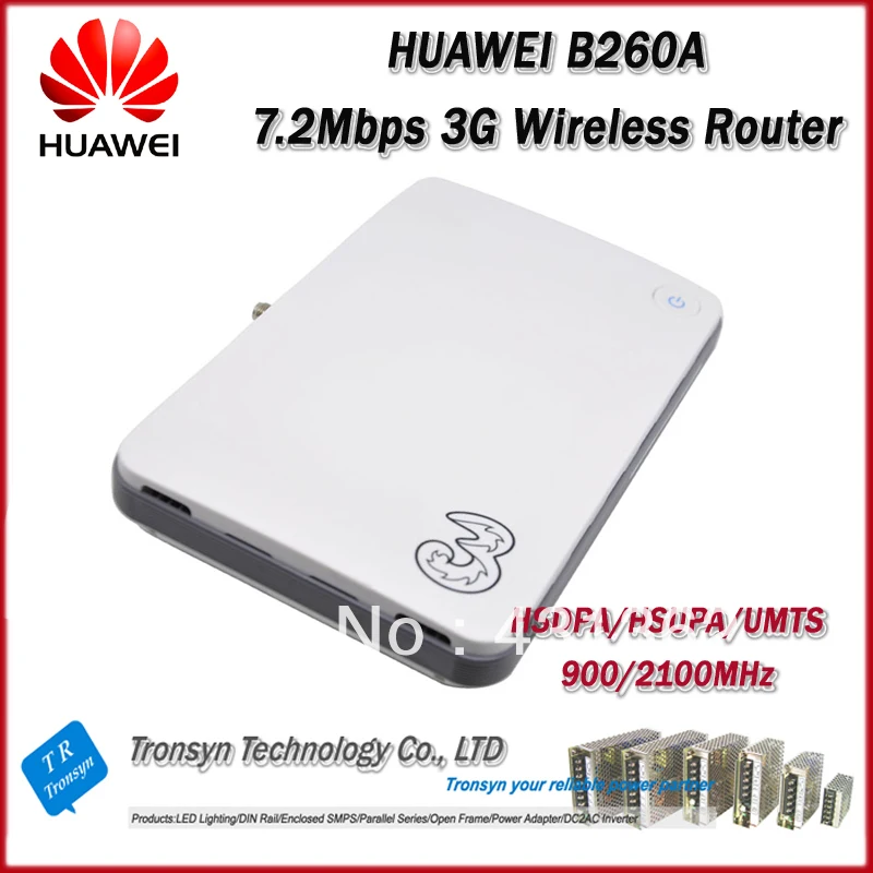 100% оригинальная разблокированная беспроводная точка доступа Wi-Fi HUAWEI B260A 3G HSDPA 7 2
