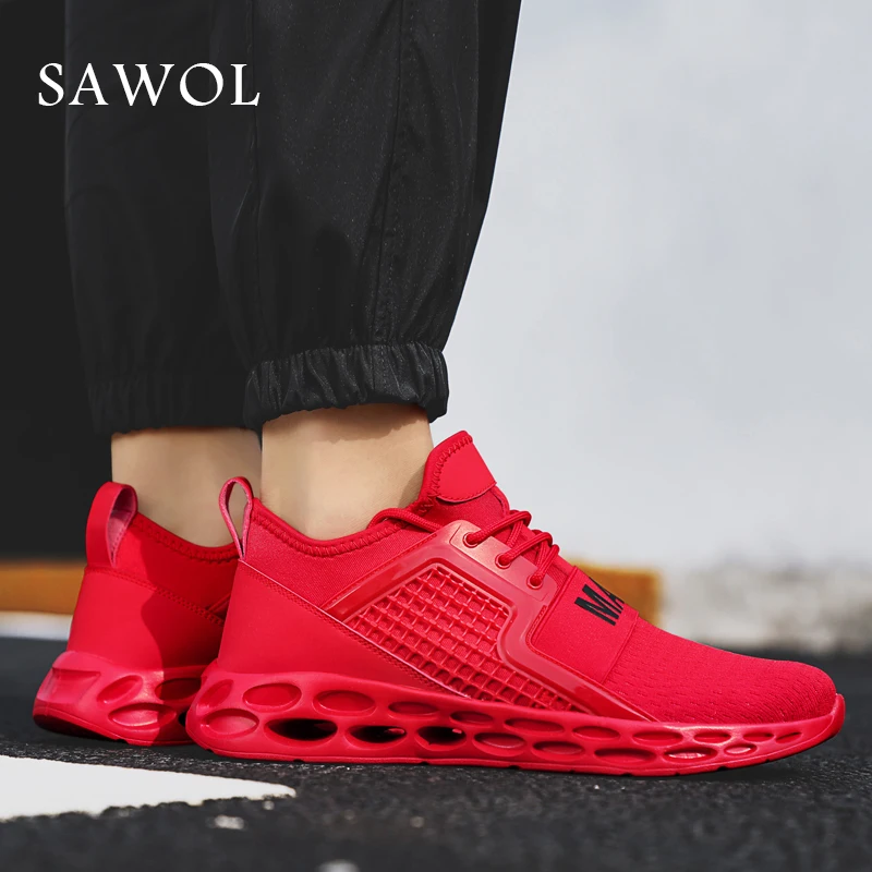 Men Casual Shoes Male Mesh Loafers Men Sneakers Brand Men Shoes Slip On Breathable Flats High Quality Spring Summer Sawol