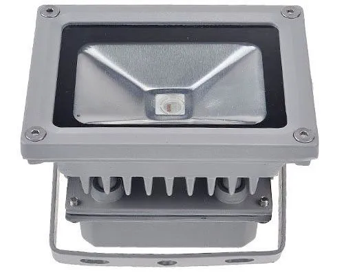 1pcs Reflector Led RGB Floodlights  DC/AC12V 10W  Flood Lighting IP65 Outdoor Spotlights+ Remote Controller Spot Garden solar flood lights