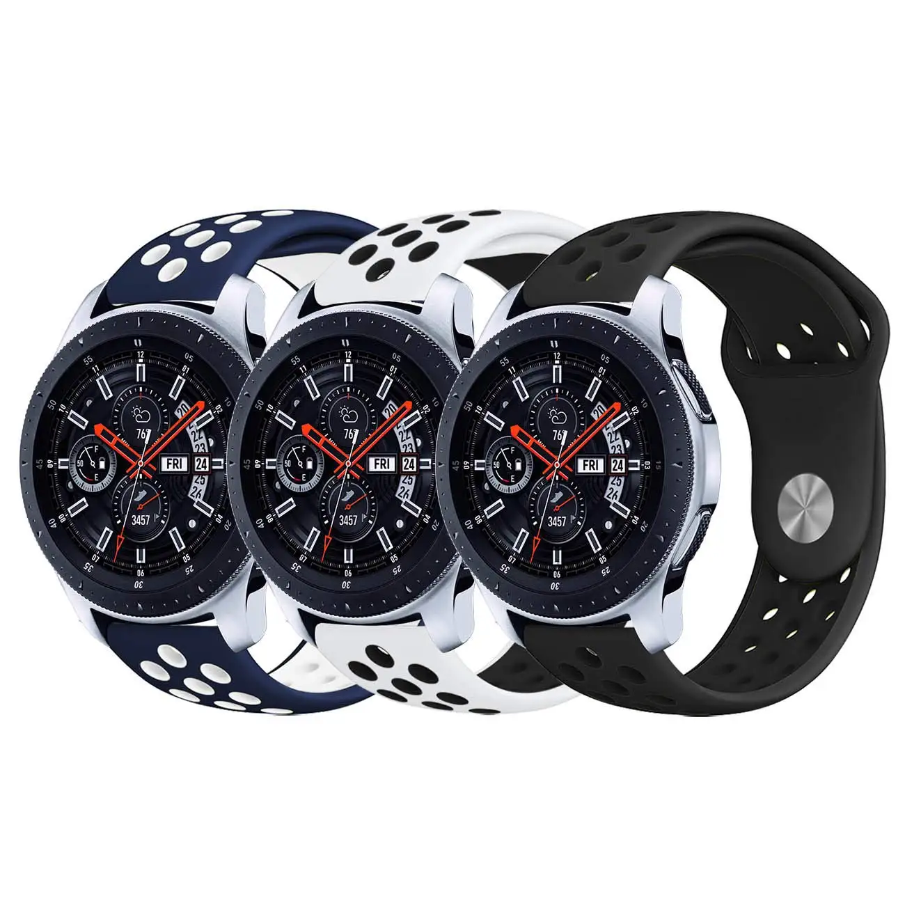 Спортивные часы 20 мм 22 мм ремешок для samsung Galaxy Watch Active 40 мм/Galaxy Watch 42 мм 46 мм/gear S2 Sport S3 Frontier классический ремень