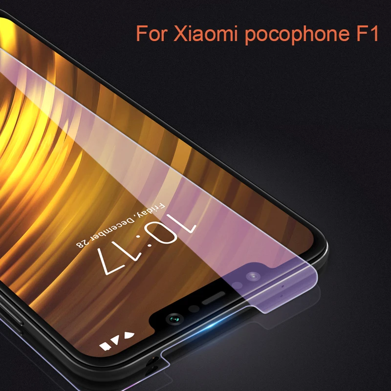 Для Xiaomi pocophone F1 закаленное стекло Премиум взрывозащищенное Защитное для защитное