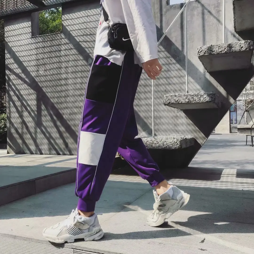 2019 Новые Брюки мужские свободные мужские брюки-шаровары удобные мужские брюки в китайском стиле полной длины