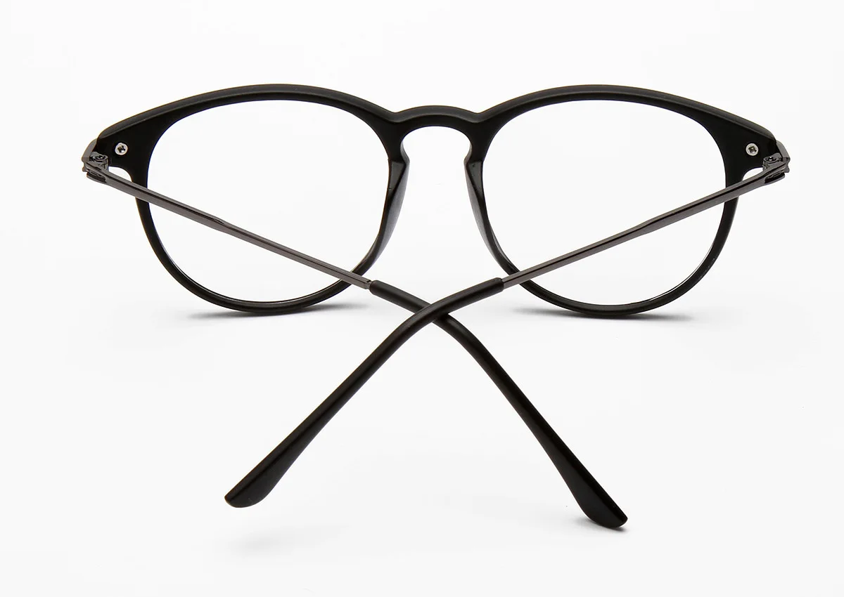 Новые модные очки ретро Винтаж Металл обычный кадр оптические очки мужчины женщины близорукости очки кадр Óculos де Грау