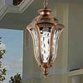 Ip44 Vintage Bronze Aluminium E27 Led lampe Wasserdichten Outdoor Anhänger Leuchte Europäischen Retro Garten Glas Lampe|LED Outdoor-Wandlampe| -
