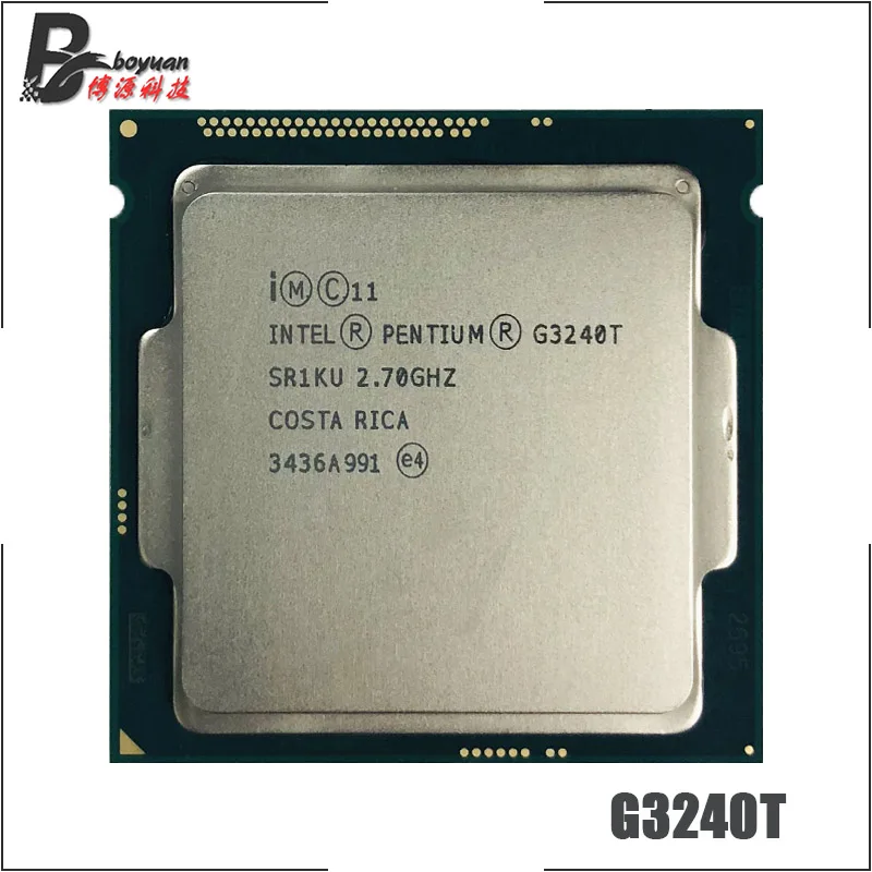 Двухъядерный процессор Intel Pentium G3240T 2 7 ГГц 3 Мб 35 Вт LGA 1150|cpu processor|intel pentiumlga 1150 |