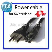 Los 6ft el 1.8 m Original de Suiza adaptador de enchufe del cable de alimentación de CA para el ordenador portátil monitor de Envío Gratis