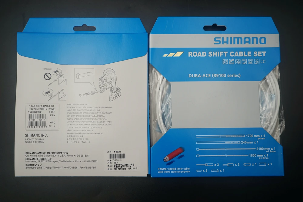 Shimano OT-SP41 MTB Road Bike 4mm Shifter Housing 1900mm 10 End Caps