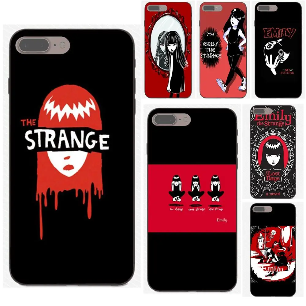 

Soft TPU Cover Case For Huawei Honor 5A 6A 6C 7A 7C 7X 8A 8C 8X 9 10 P8 P9 P10 P20 P30 Mini Lite Plus Cartoon Emily The Strange