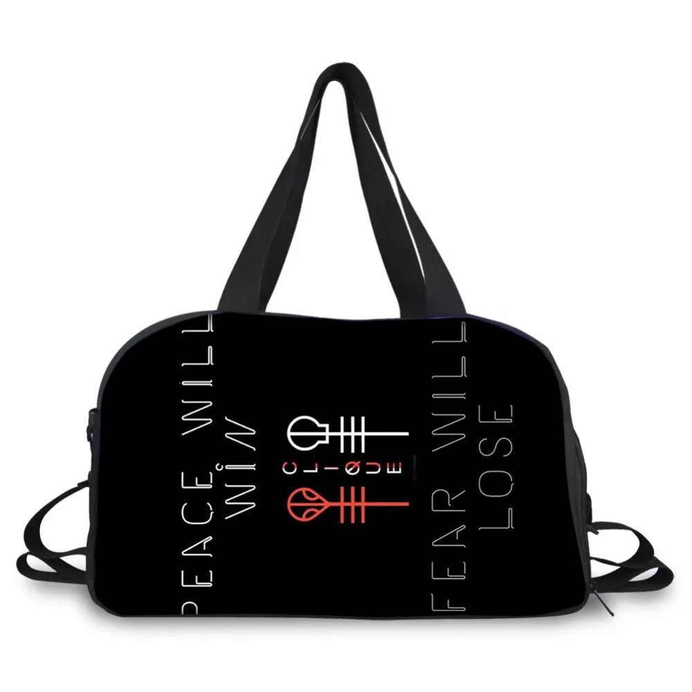 

Customized Unisex Travel Bag Twenty One Pilots Handbag Beach Shoulder Bag Crossbody Large Capacity Couples Duffel Package
