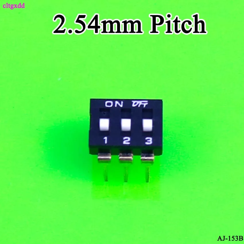 Cltgxdd Slide type Switch Module 2 3 4 5 6 8 10 PIN 2,54 мм позиционный способ DIP Pitch тумблер черный Щелчковый выключатель переключатель