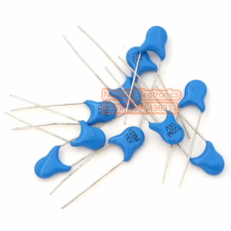 

100pcs High voltage Ceramic Capacitor 1.2nF 122 1KV