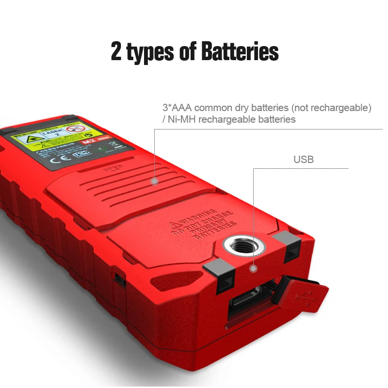 Mileseey Rechargeable Laser Rangefinder New Arrival 50m Laser Distance Meter Laser Measure Angle Tools Diastimeter Red Mileseey Rechargeable Laser Rangefinder New Arrival 50m Laser Distance Meter Laser Measure Angle Tools Diastimeter Red