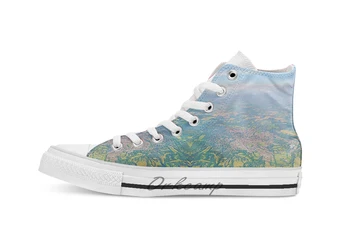 

England from above Novelty Design breathable casual High Top lace-up Canvas shoes sneakers
