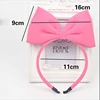 Bandeau avec nœuds de cheveux pour filles, rouge, accessoires pour cheveux, serre-tête, fête de noël ► Photo 2/6