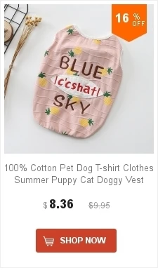 Летняя рубашка для собак, Толстовка для чихуахуа с милым принтом, весенний жилет для собак, мягкий полиэстер, белая одежда для маленьких собак