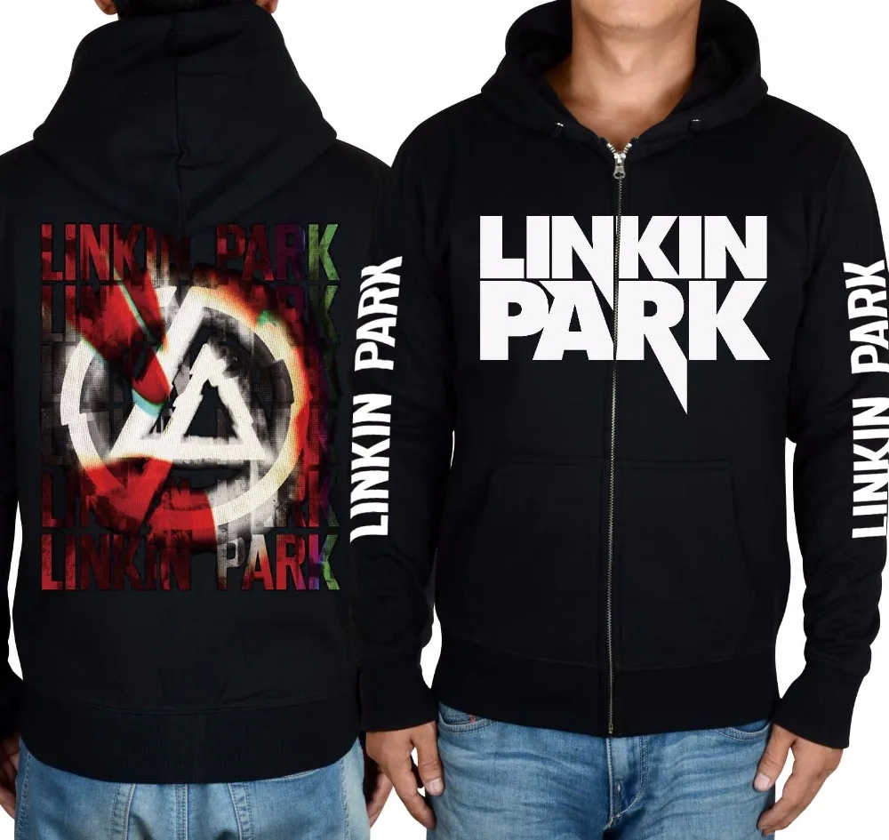 4 вида Linkin Park приятный мягкий теплый рок sudadera Толстовки зимняя куртка панк Хардрок тяжелых металлов Rap молнии флисовая толстовка