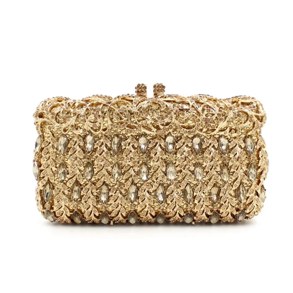 gold minaudiere