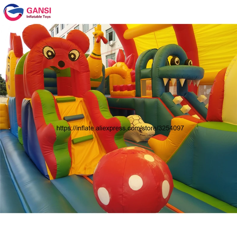 inflatable bounce slide50