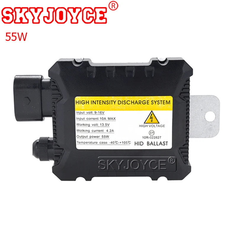 Skyjoyce Hid Xenon Ballast 12v 55w Slim Digital D1s D2s Hid Ballast 55w