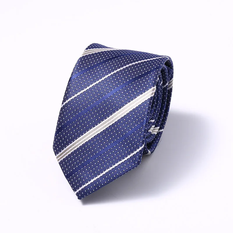 Мужские галстуки 6 см, новые мужские модные галстуки в горошек, жаккардовые галстуки, деловые зеленые галстуки для мужчин - Цвет: 11
