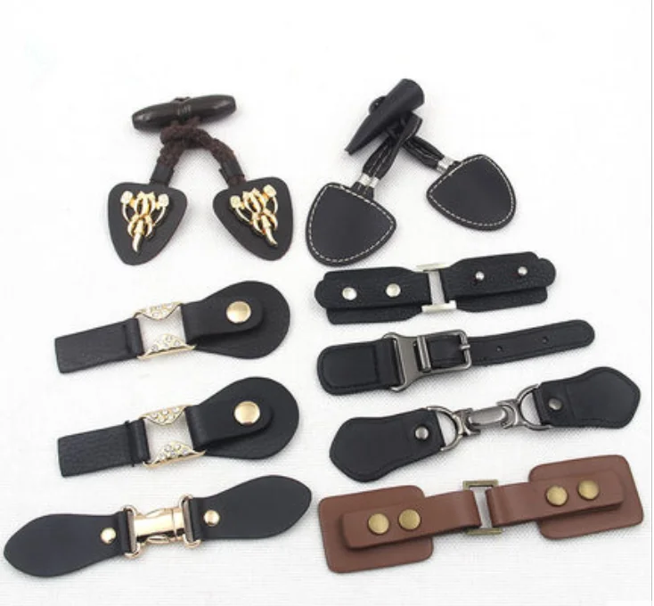 

1pcs Leather Buckles DIY Replacement Sewing Buttons Handbag Leather Craft Coat Cloth Woman and Man