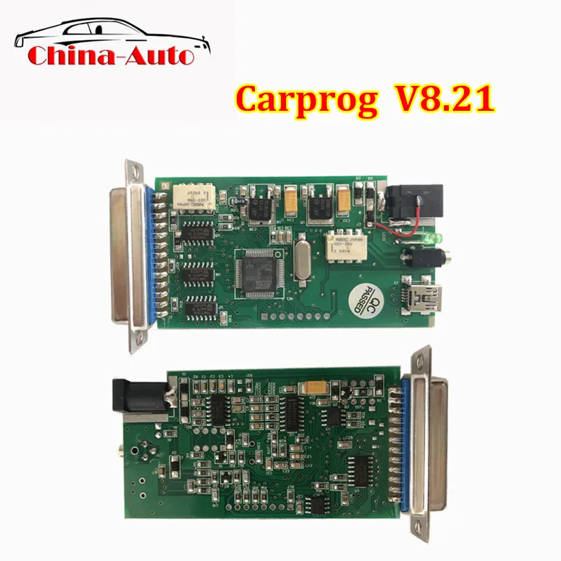 Горячая продажа Carprog Полный V8.21 прошивка идеальная онлайн версия полный адаптер
