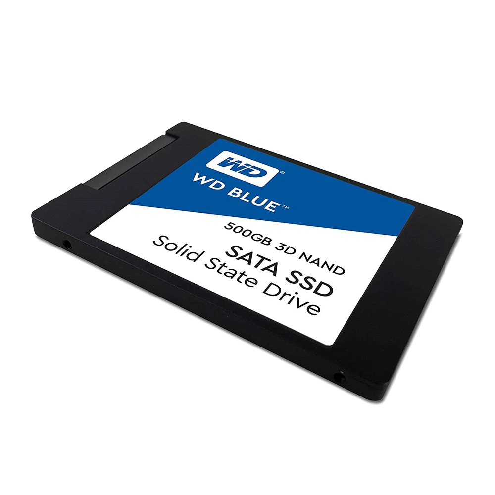 Western Digital Blue SSD interne твердотельный накопитель 250 ГБ 500 ГБ 1 ТБ-SATA 6 Гбит/с 2," WD Blue 3D NAND SATA WDS500G2B0A