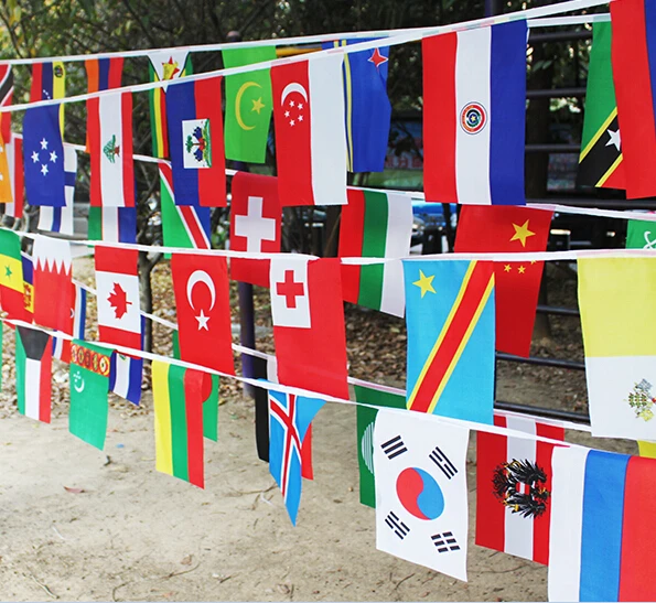 50 countries around the world small flag of different foreign flags