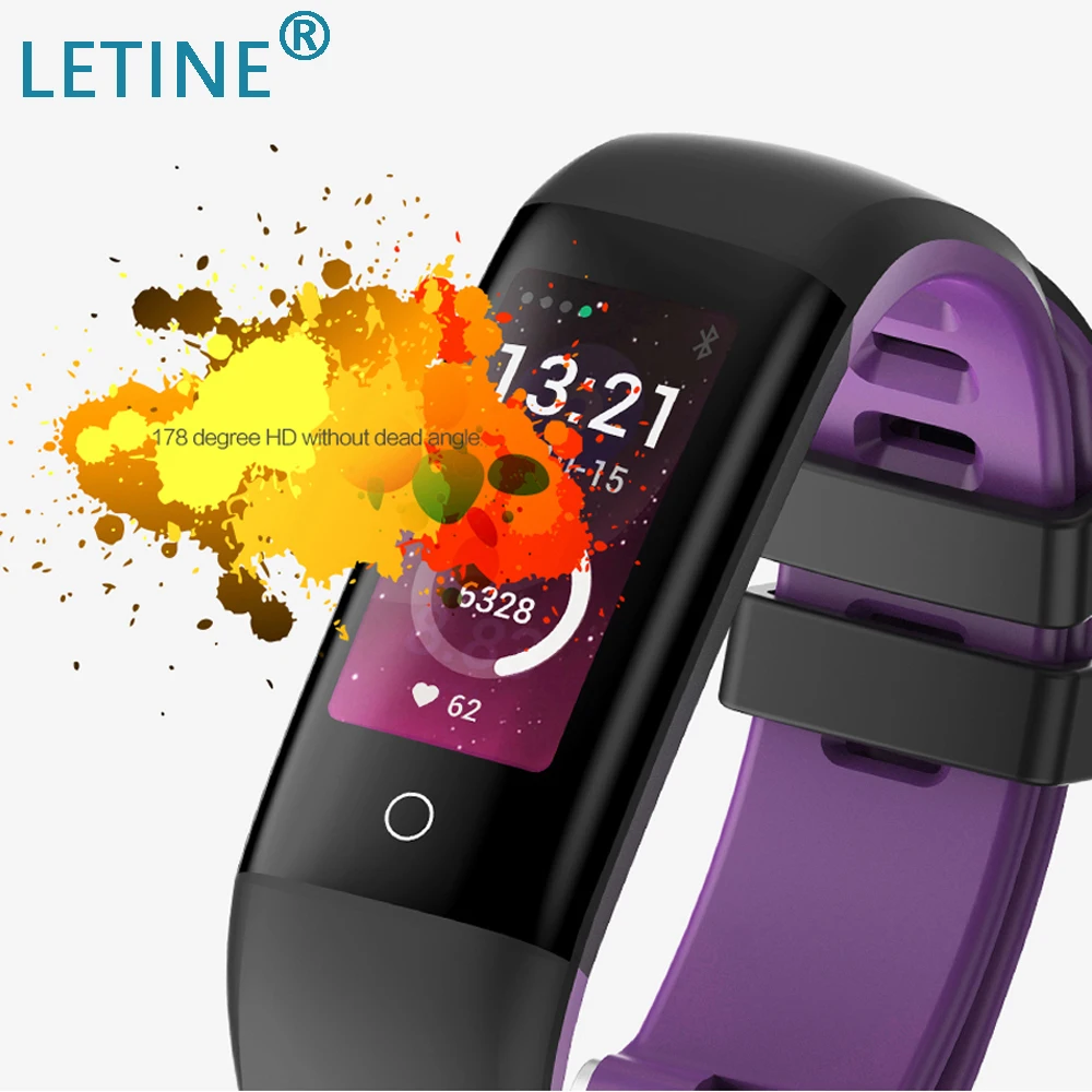

Color Screen Smart Watch G16 Heart Rate Blood Pressure Monitor Smart Bracelet Pedometer Sports Fitness Bracelet for IOS/Android