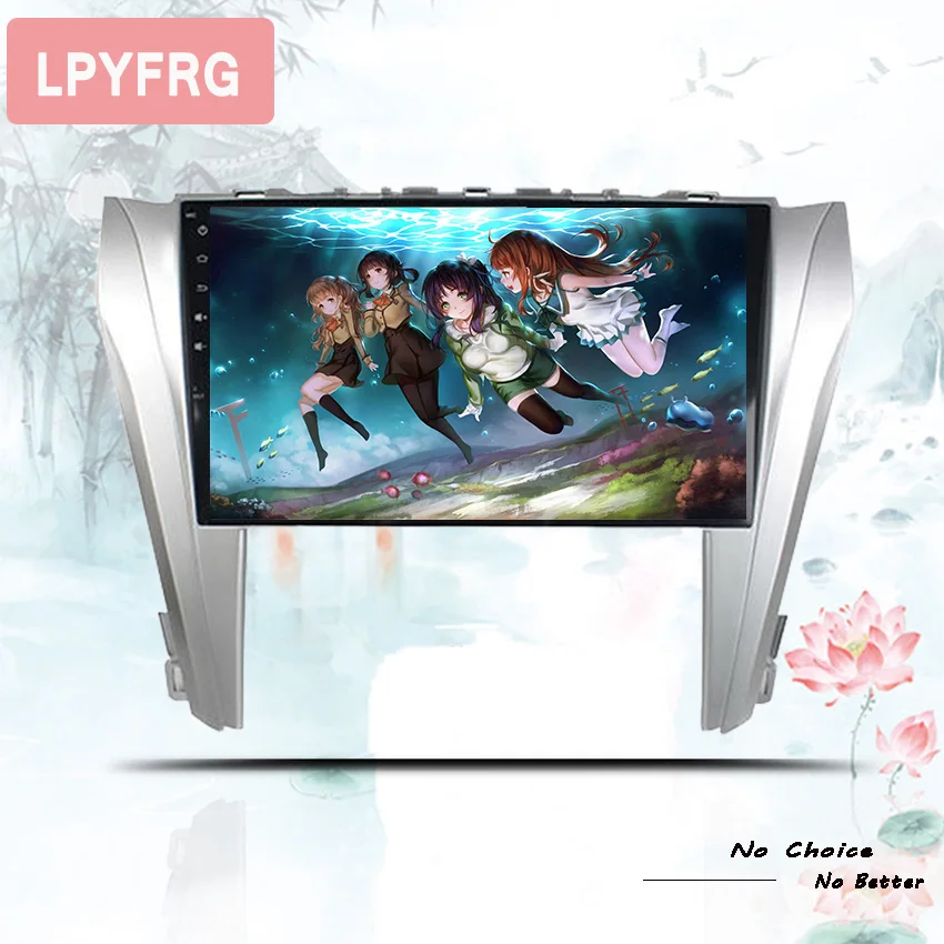 Sale HD IPS 1024*600 Android 9.0 4G RAM car audio a/v multimedia gps navi system For toyota camry 2015 2016-19 3/4g wifi rds dab dvr 3