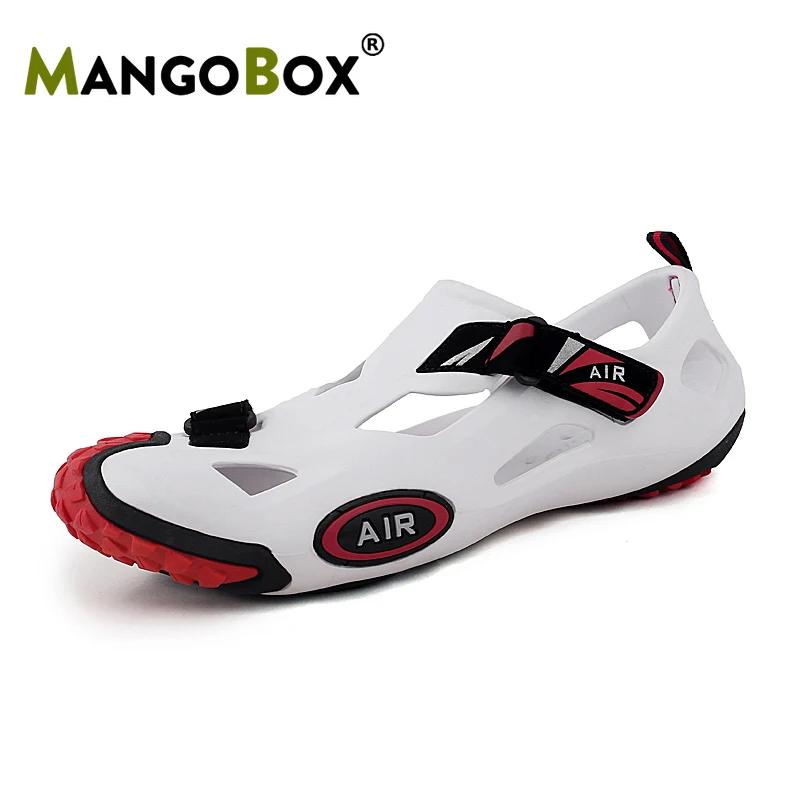Men Women Sandals 2019 Summer Casual Shoes Plastic Slip-On Beach Shoes Breathable Garden Shoes Outdoor Sandals
