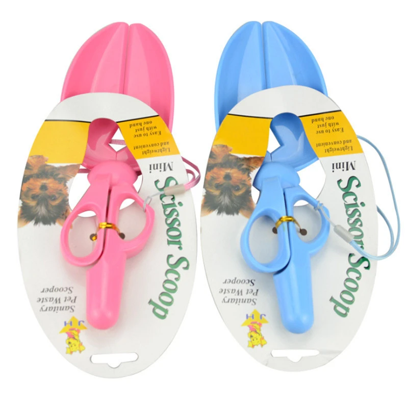 

New Scissors Style Dog Pickup Pet Pickup Scissors Clips Shovel Pet Cat Pickup Clean Pet Products Cat Litter Dog Poop Dispenser