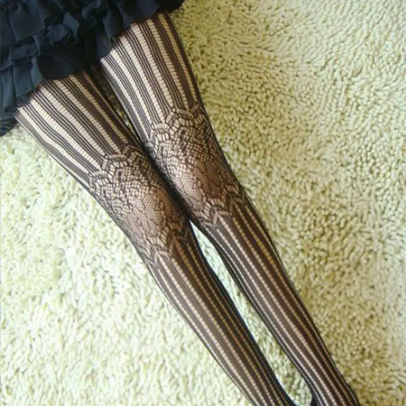 Fashion Women's Net Bodystockings Pattern Pantyhose High Tights