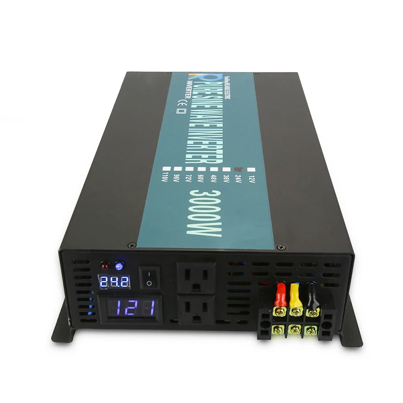 US $231.20 6000w Peak 3000w Pure Sine Wave Power Inverter 24v To 220v Home Solar Generator Inverter Converter 12v24v48v To 120v230v240v