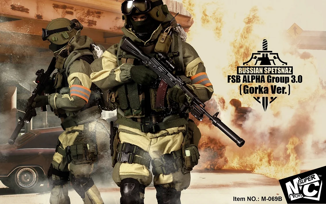 SuperMCTOYS M-069 1/6 русский спецназ FSB Alfa Group 3,0 Набор для 12 дюймовых фигурок DIY