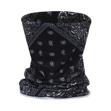 Многофункциональная бандана куб Черная 3D печать маска для лица спортивная повязка на голову езда на велосипеде трубчатые Волшебные банданы