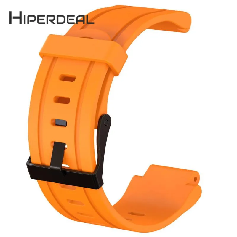 

HIPERDEAL New Silicone Replacement Wrist Watch Band + Case Cover For Garmin Forerunner 225 17Dec28 Drop Ship F