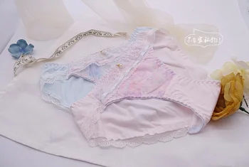 

Princess sweet lolita Sweet lace Japanese comfortable pearl girl panties BDJ024