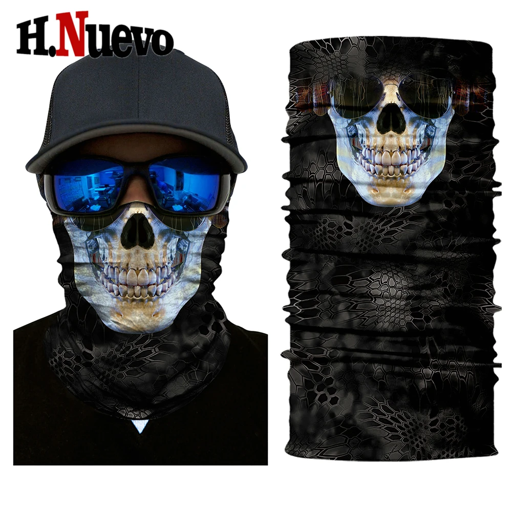 HR041071 for motorcycle skull face mask balaclava winter biker masque bandana
