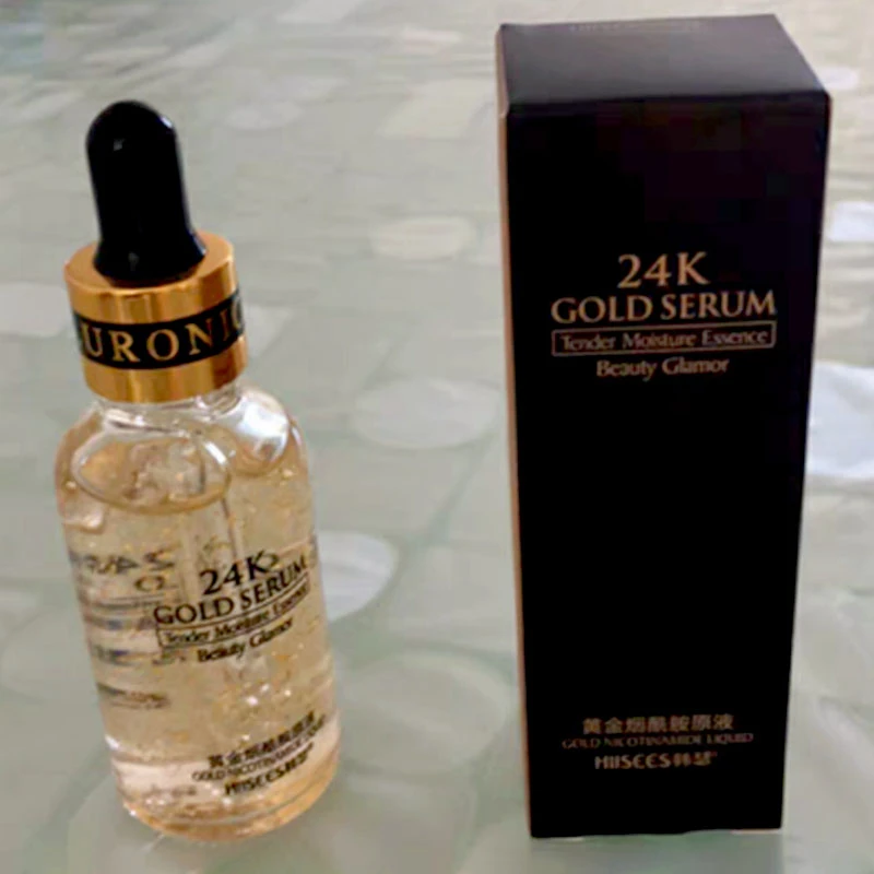 Праймер для лица 24K Gold Elixir, контроль эфирного масла, отбеливание, увлажнение пор, минимайзер, база для макияжа