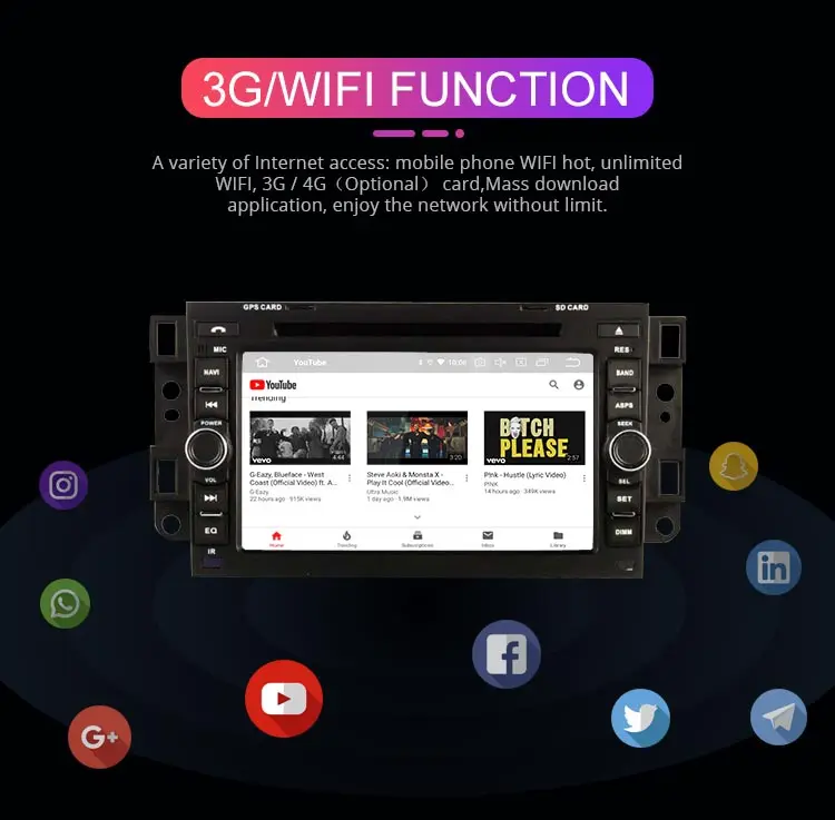Top Besina Android9.0 Car DVD Player For Chevrolet Aveo Epica Captiva Spark Optra Tosca Kalos Matiz Multimedia GPS Stereo 2Din Radio 5