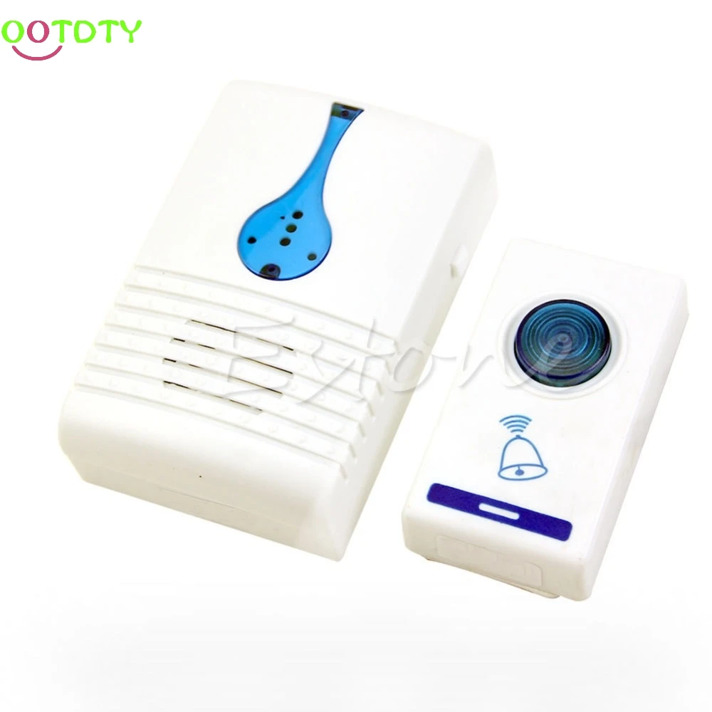 

Wireless 32 Tune Songs Remote Control Chime Doorbell Door Bell 100M Range Home