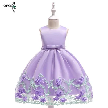 

Kids Clothing Birthday Princess Party Dress for Girls Infant Lace Children Bridesmaid Elegant Dress for Girl baby Girls Clothes