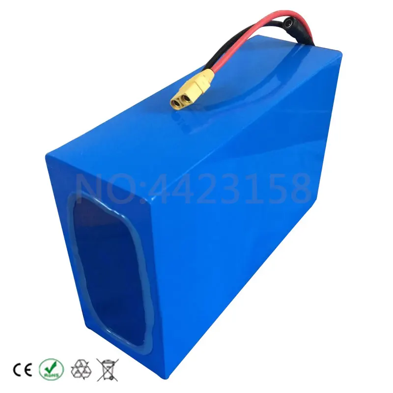 Flash Deal 52V 1000W lithium battery 51.8V 30Ah electric bicycle battery 52V 30AH lithium battery use Samsung cell with 58.8V 5A Charger 8