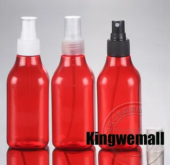 

300pcs/lot 200ml red Portable Skin Water Makeup Containers, Perfume Empty Bottle Spray Atomizer