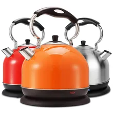 Электрический чайник Бытовая автоматически 304 пищевой нержавеющей стали большая емкость безопасность автоматическое отключение Функция