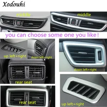 Per Nissan X-Trail XTrail T32/Rogue 2017 2018 2019 Auto contorno telaio di copertura della lampada assetto aria condizionata condizionata presa cappa di Sfiato